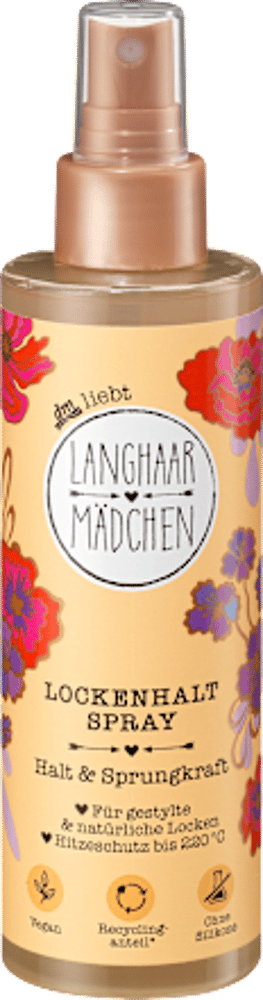 LANGHAARMÄDCHEN Lockenspray Halt&Sprungkraft, 200 ml