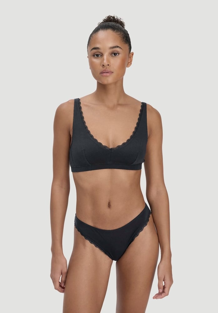 Bustier COTTON FEEL LACE aus Bio-Baumwolle