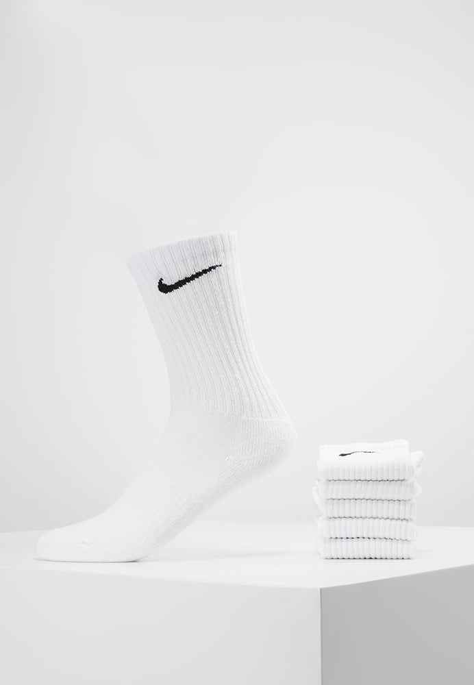 EVERYDAY CUSH CREW UNISEX 6 PACK - Sportsocken - white/black