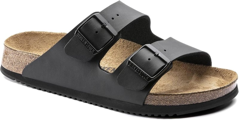 BIRKENSTOCK Arizona PROF BF Schwarz Berufsschuhe Sandale