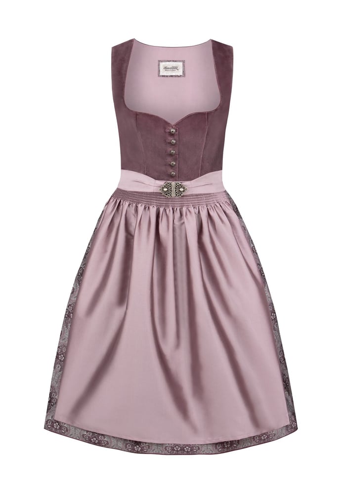 STOCKERPOINT Dirndl "Indira", Herz-Ausschnitt, für Damen, braun, 34