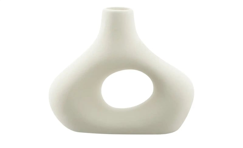 HOME STORY Vase ¦ weiß ¦ Porzellan ¦ Maße (cm): B: 5 H: 13,7 Accessoires > Vasen - Höffner