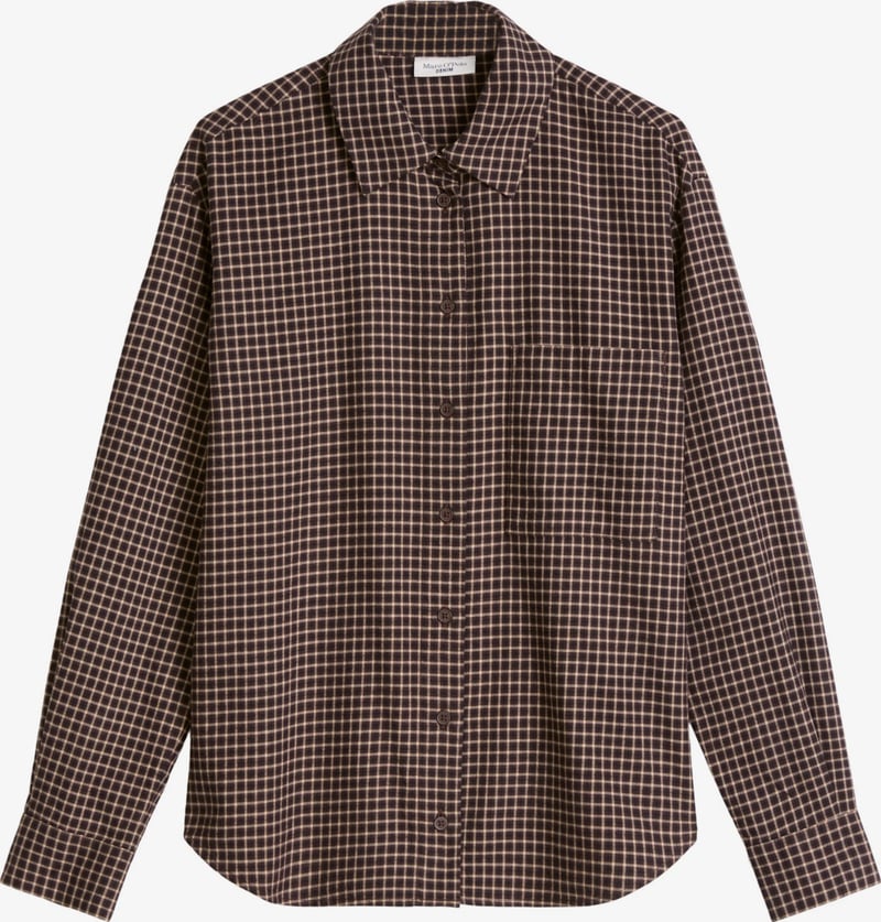 Marc O'Polo DENIM Bluse in Braun