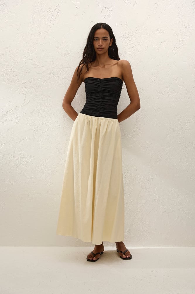 Faithfull the Brand Sant Roc Maxi Dress Black Milk