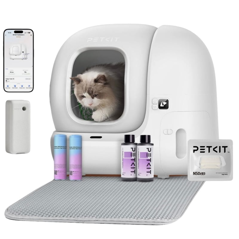 Selbstreinigende Katzentoilette PURAMAX 2 Premium