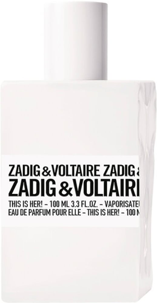 Zadig & Voltaire This is Her! Eau de Parfum (EdP) 100 ml