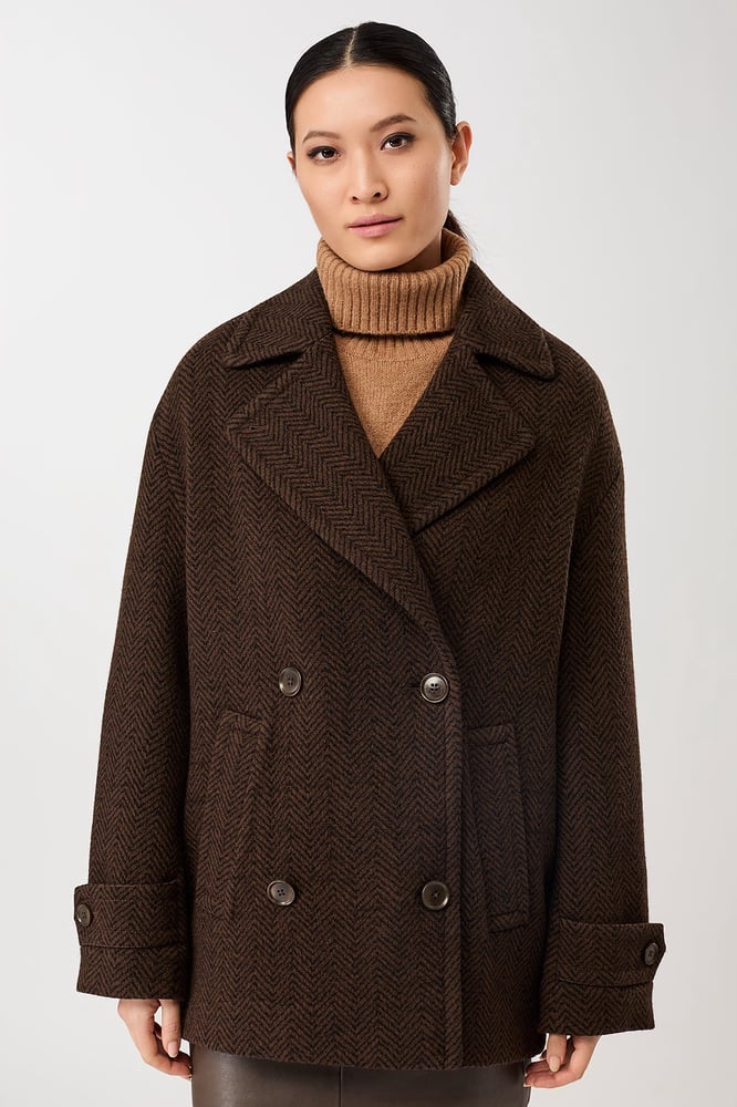 LangerChen Cabanstyle in Herringbone (Coffee/Black)