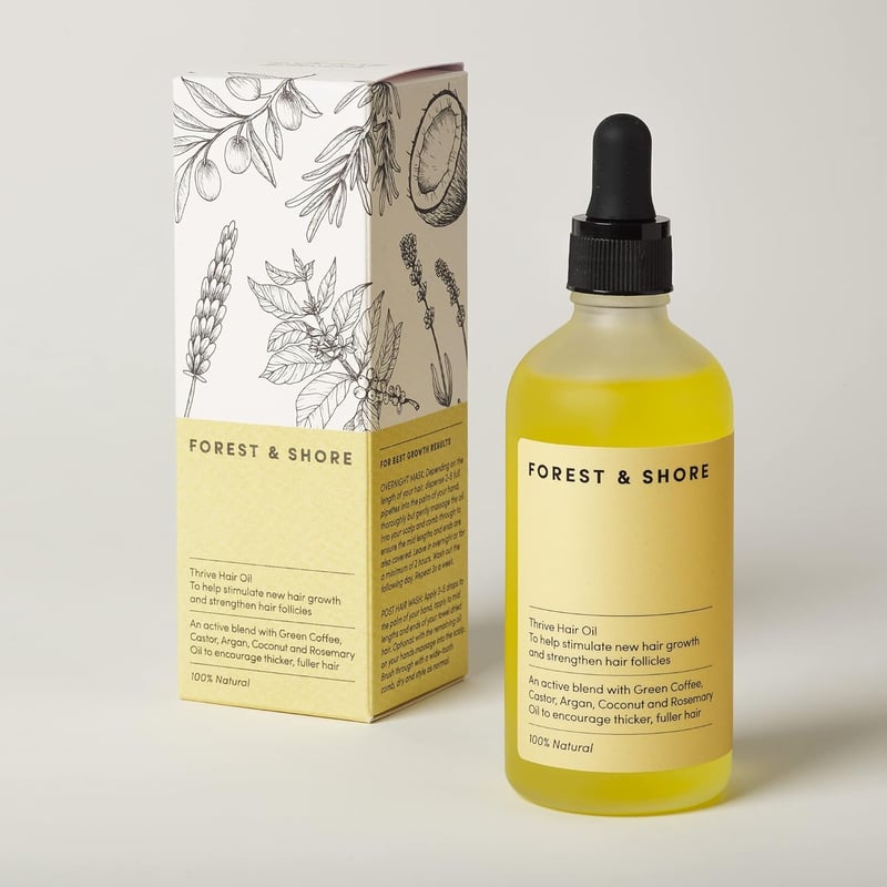 Forest & Shore Natürliches Haaröl zum Haarwachstum