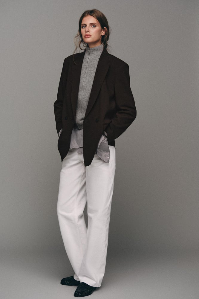 ZARA DOPPELREIHIGER OVERSIZE-BLAZER