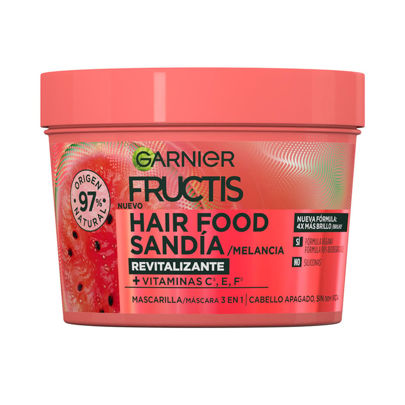 Fructis Hair Food Revitalisierende Wassermelonenmaske 350 ml