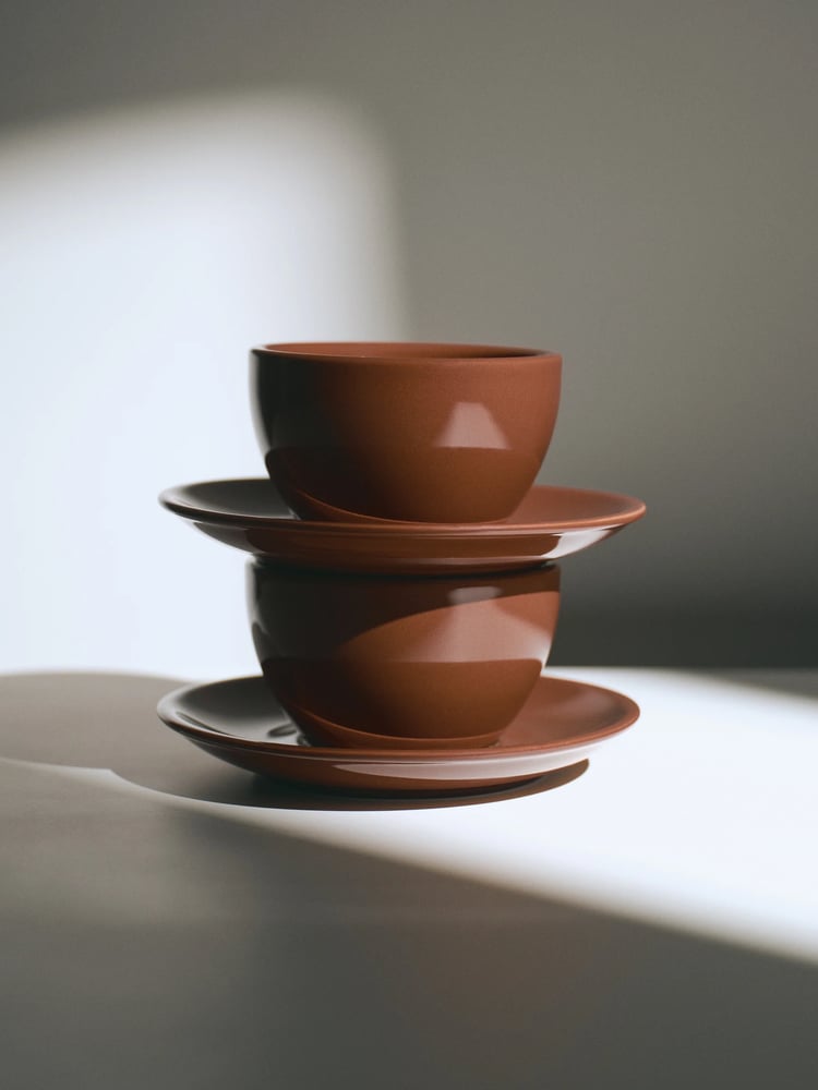 WITHIN MOOD Cappuccino, pecan, set of 2