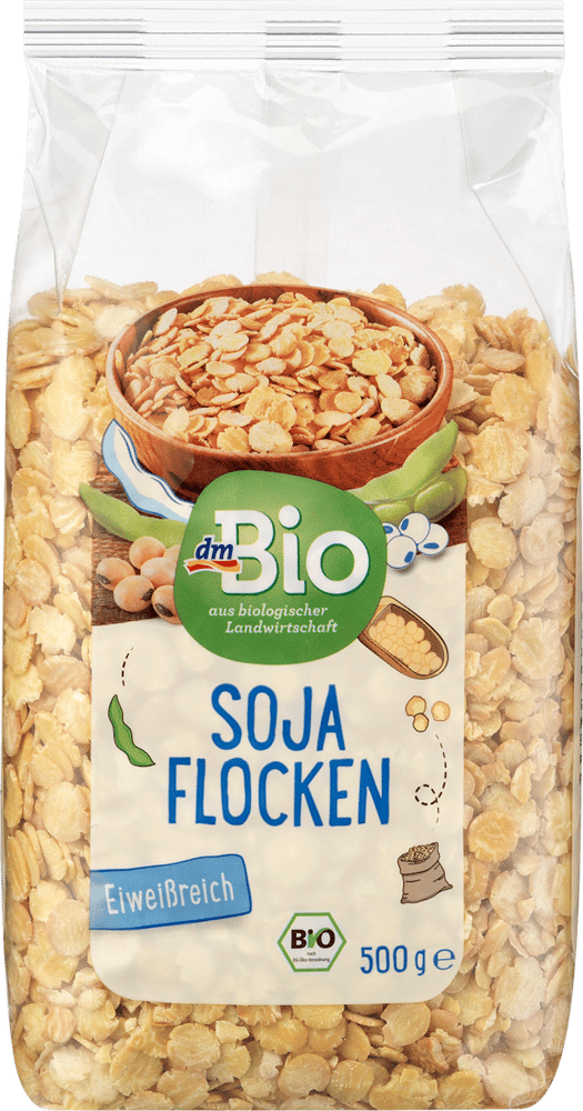 Sojaflocken, 500 g
