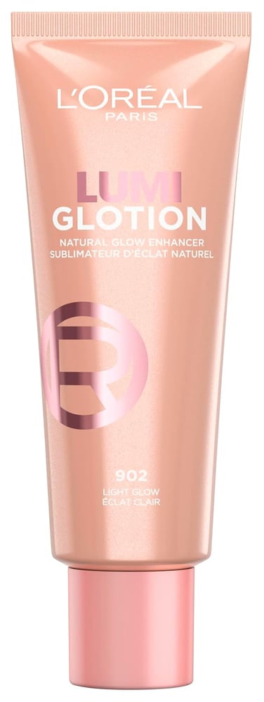 L'Oréal Paris Lumi Glotion, Multi-Use Flüssiger Highlighter für Gesicht und Körper, Natural Glow Make Up