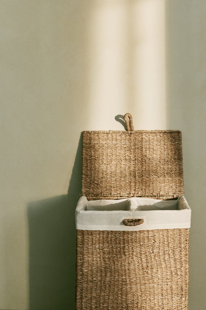 H&M Wäschekorb aus Seegras - Braun - Home All