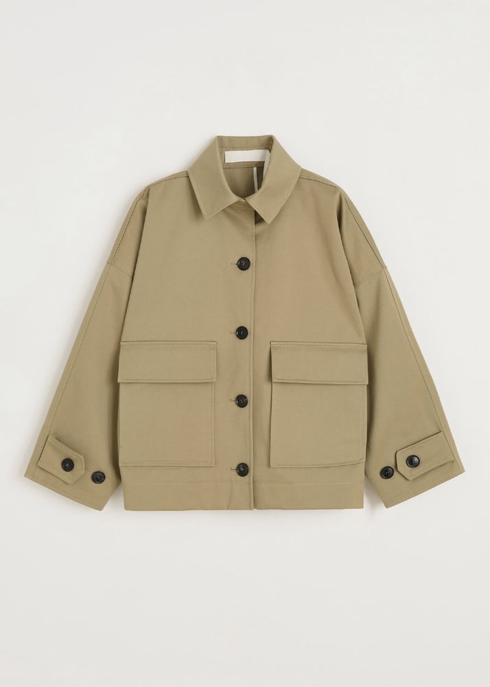 aiayu Ritu jacket twill | Classic khaki