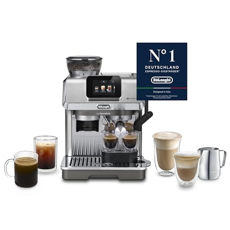 De'Longhi La Specialista Touch - Espressomaschine 10 Getränke Metall