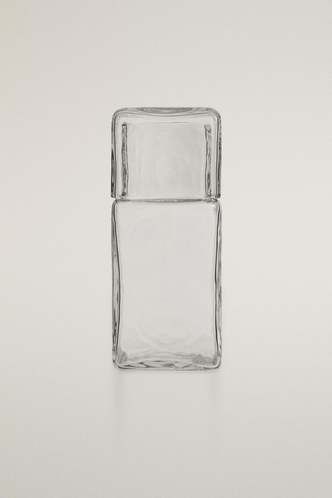 ZARAHOME NACHT-SET MIT FLASCHE UND GLAS