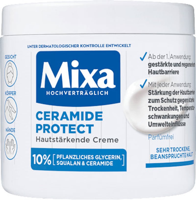 Mixa Pflegecreme Ceramide Protect, 400 ml