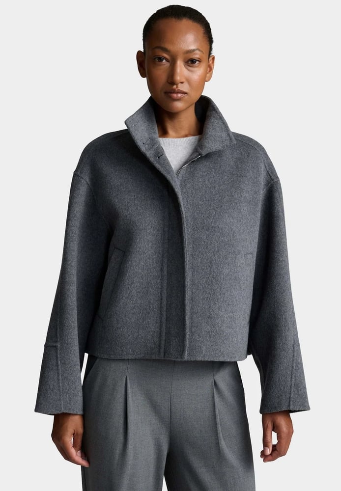 someday. Winterjacke - ashy grey melange