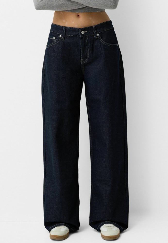 BOYFRIEND - Jeans Relaxed Fit - dark blue
