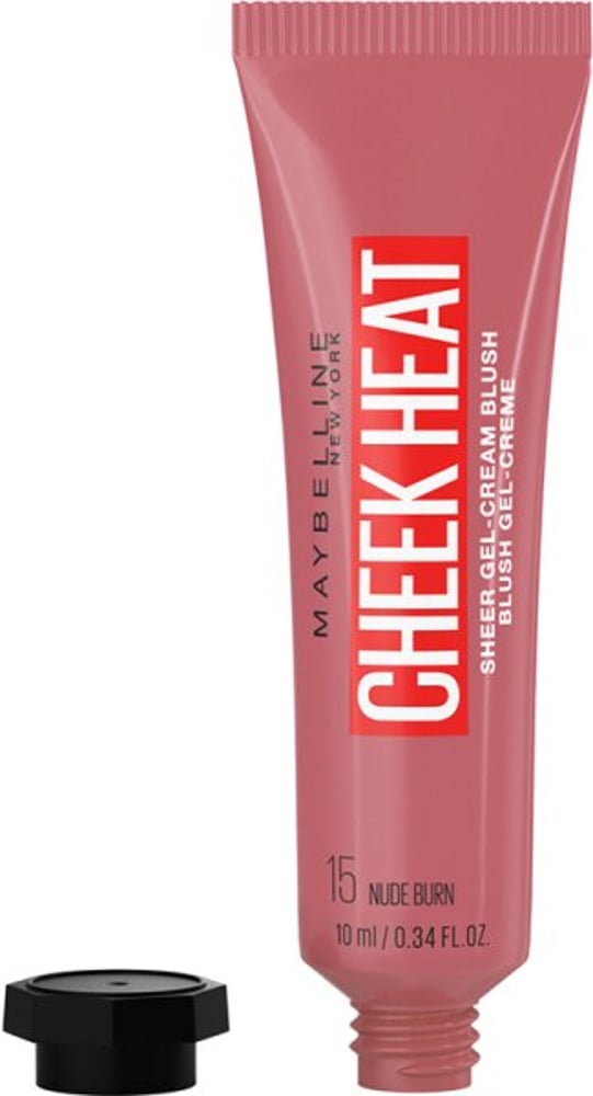 Maybelline New York Cheek Heat Blush 15 Nude Burn Rouge (Puder) 10ml