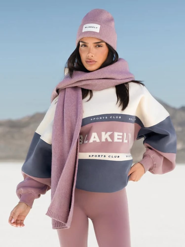 Blakely Alpine Oversized Hoodie, Dusty Pink by Blakely Clothing