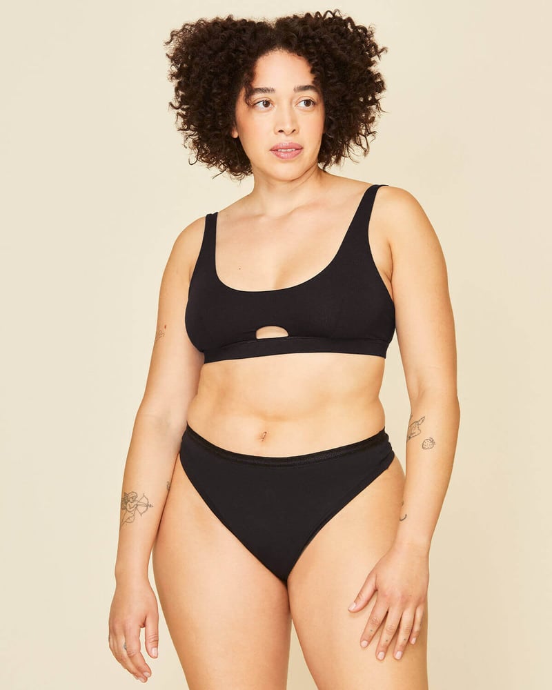 Organic Cotton Keyhole Soft Bra