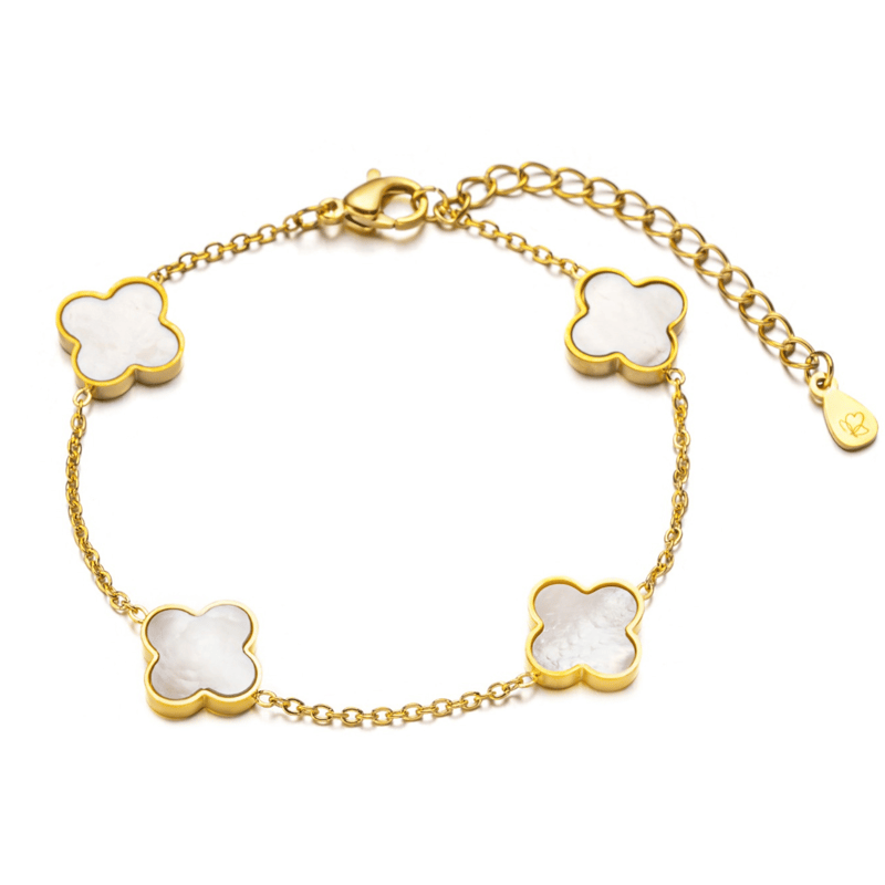 GiveLove White Clover bracelet