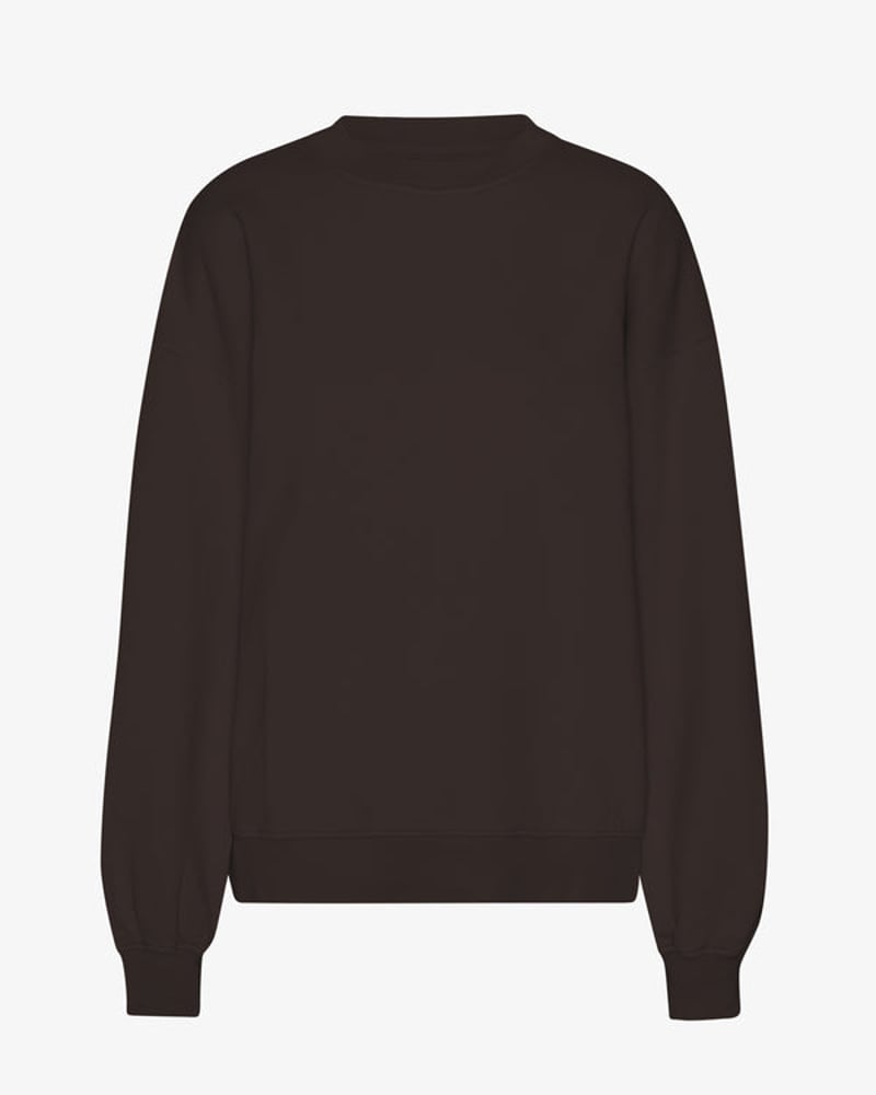 Organic Oversized Crew - Coffee Brown 687 reviews