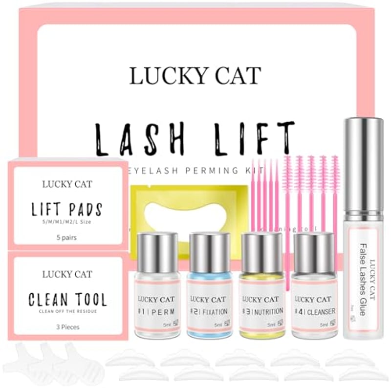 Wimpernlifting Set, Aktualisiertes Lash Lifting Set, Wimpernlifting Professionell, Natürliche Locke Lash Lift Kit