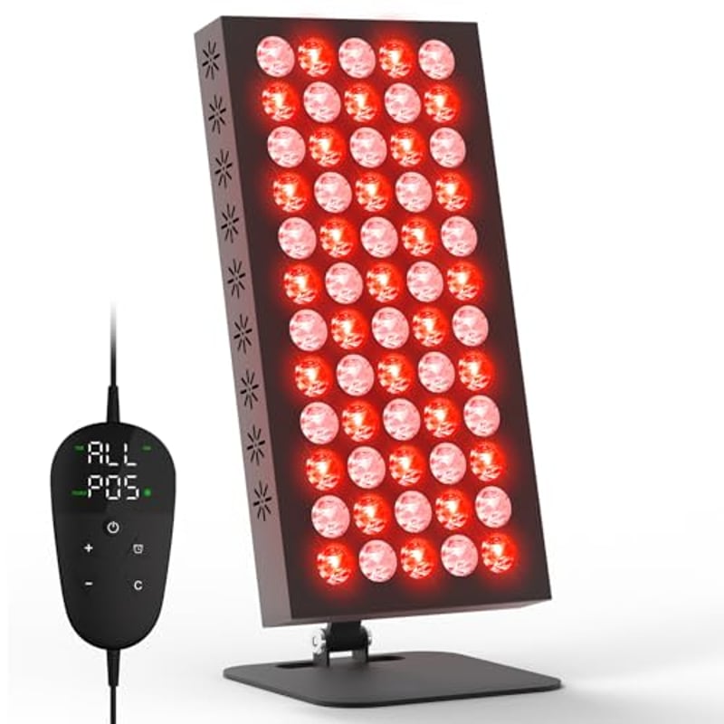 Rotlichtlampe Infrarotlampe Panel, Red Light Panel mit 60 LEDs von Hottoerak