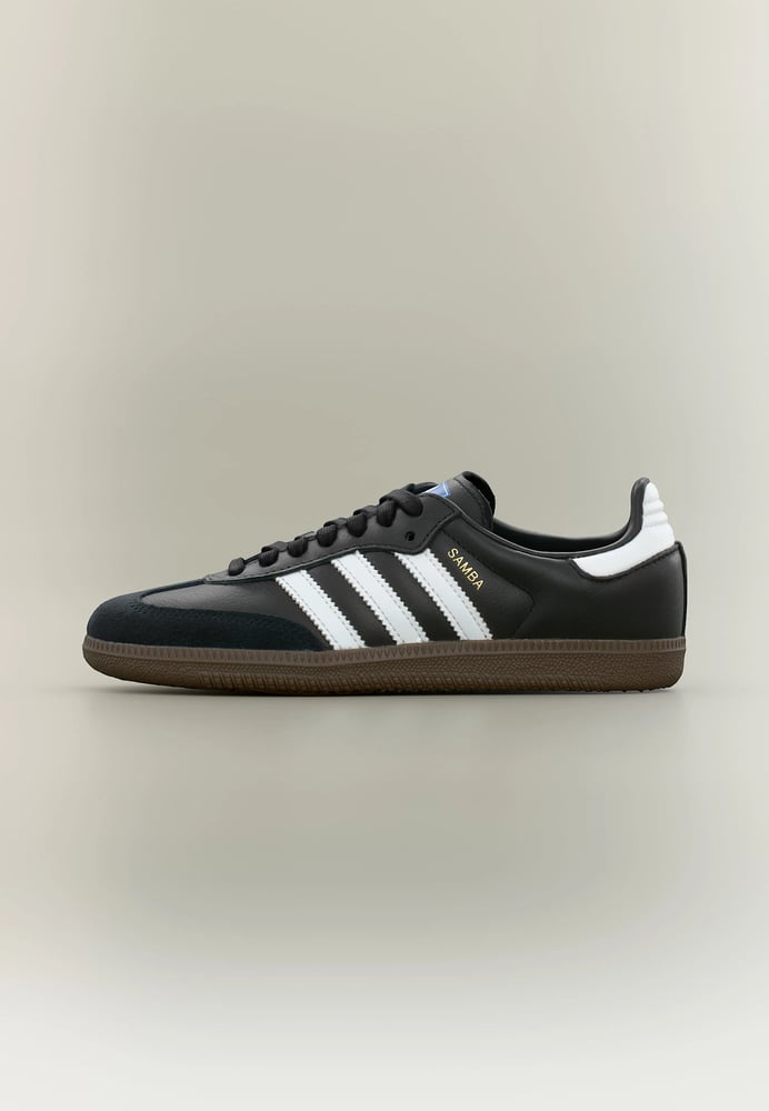 SAMBA OG UNISEX - Trainers - core black/footwear white by adidas Originals