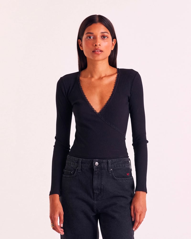 Balzac Paris Matthew black bodysuit