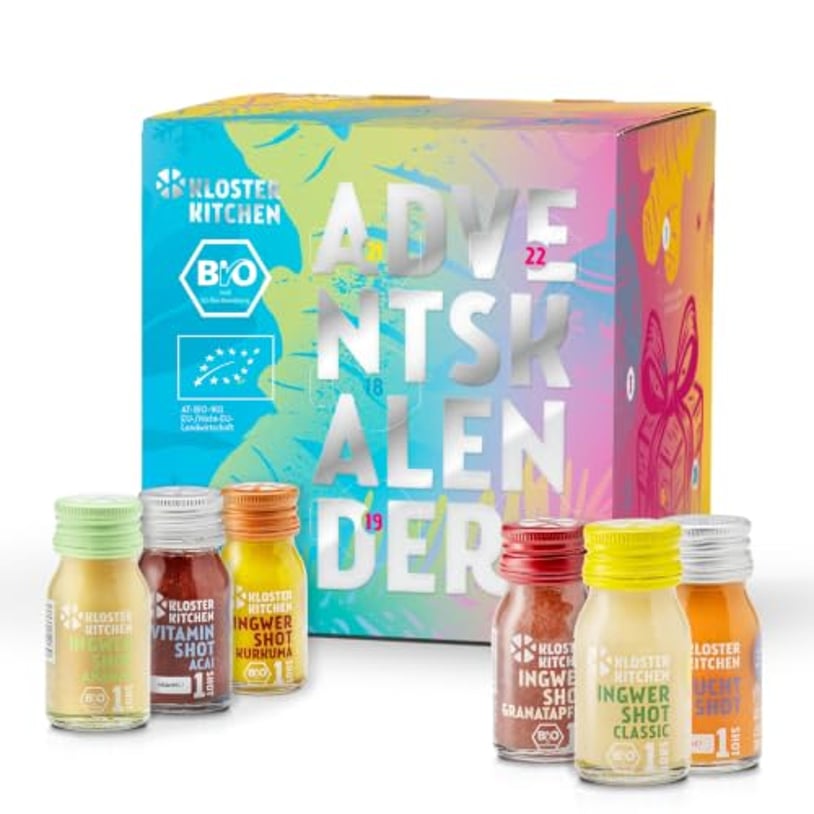 Kloster Kitchen Bio Ingwer Shots Adventskalender 2026