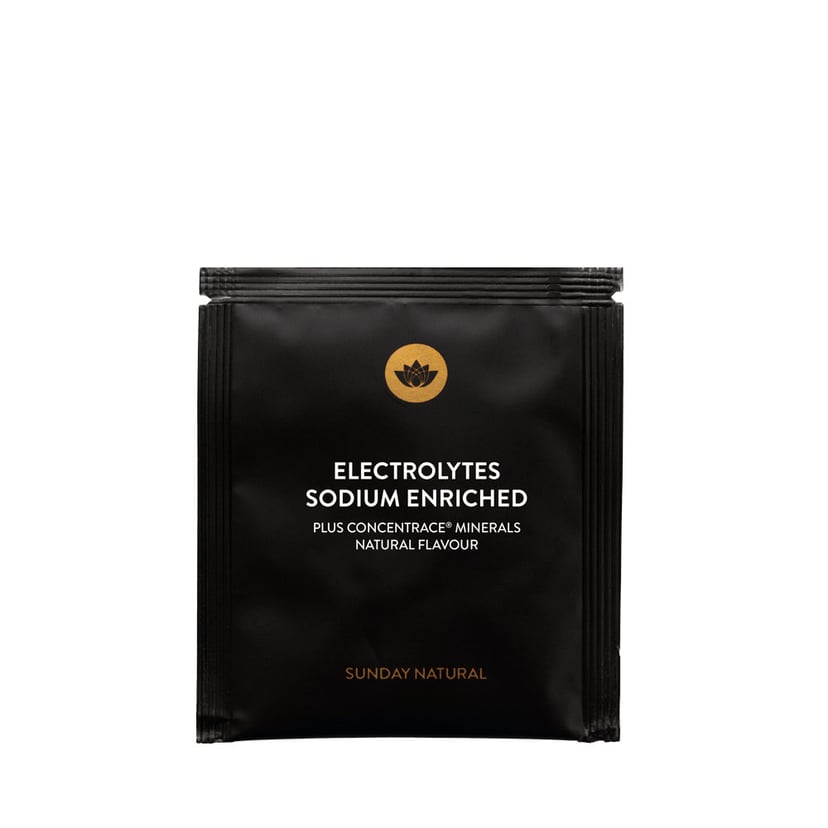 Sunday Natural Products Electrolytes Sodium Enriched Natural