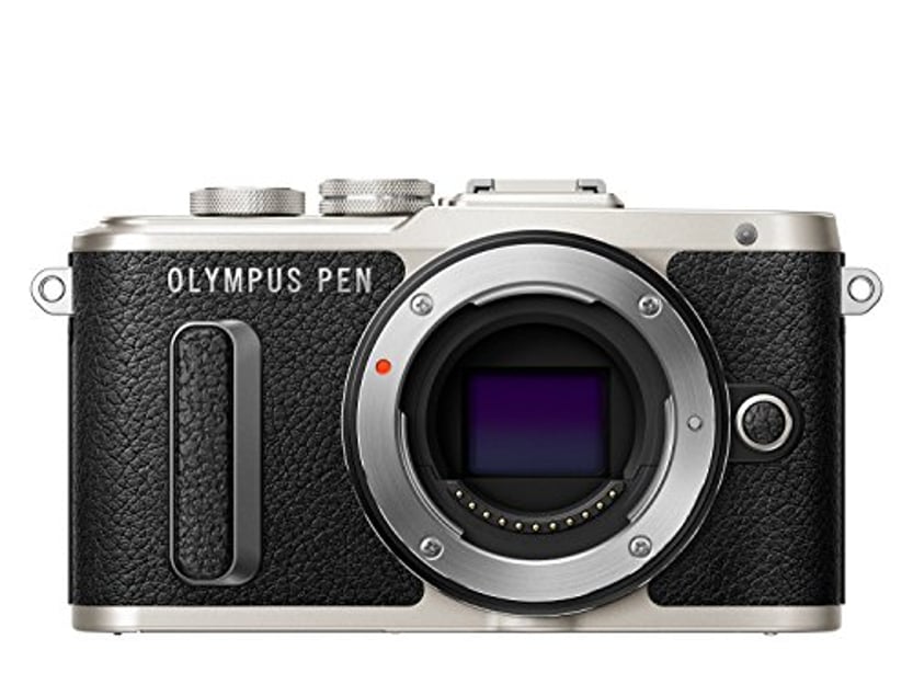 Olympus Pen E-PL8 Kompakte Systemkamera (16 Megapixel, elektrischer Zoom, Full HD, 7,6 cm (3 Zoll) Display, WiFi) schwarz