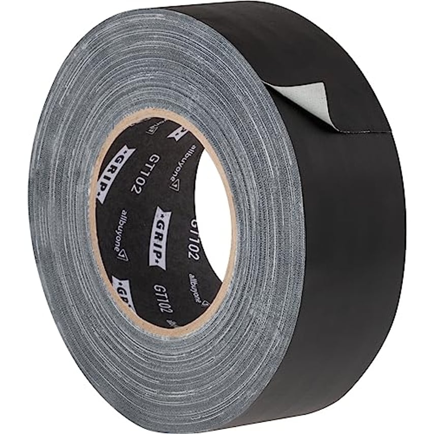 GRIP Eventbasics Gaffa Tape matt GT 102-50 mm x 50 m - schwarz