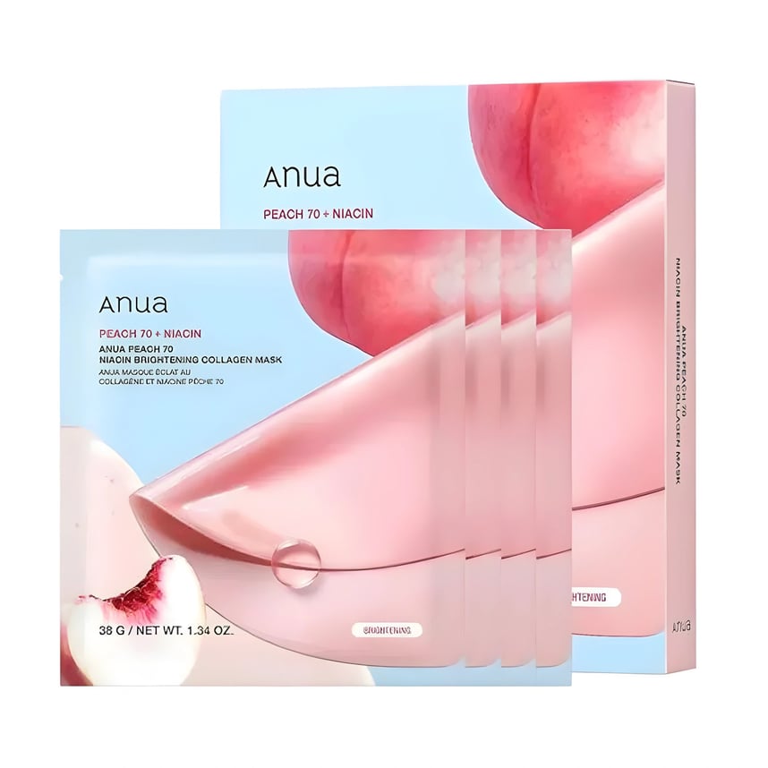 Peach 70 Niacin Brightening Collagen Mask