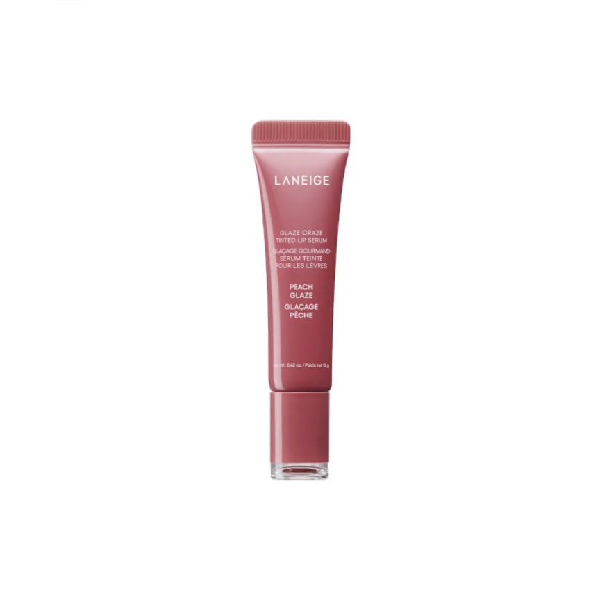 LANEIGE - Glaze Craze Tinted Lip Serum - 12g - Peach Glaze