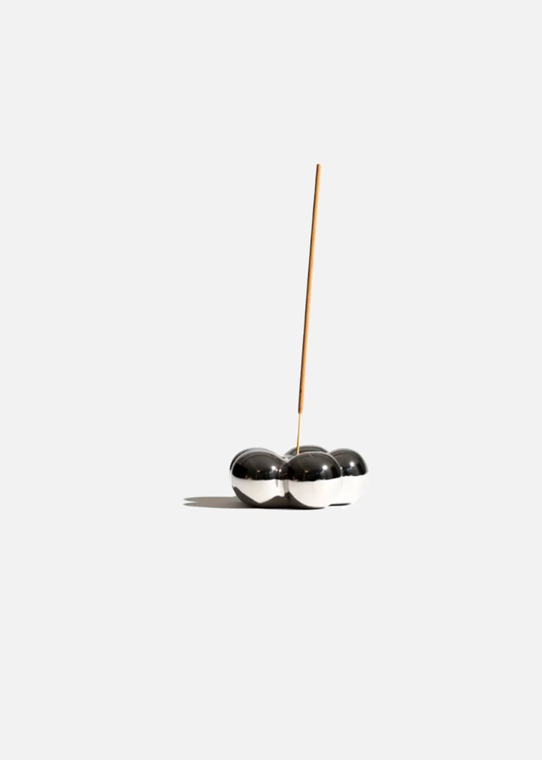 senzou CERAMIC BUBBLE HOLDER | SILVER