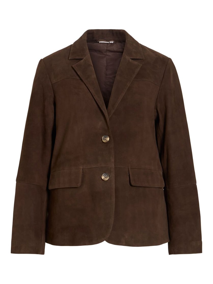 VILA VIIDA WILDLEDER BLAZER - Brown