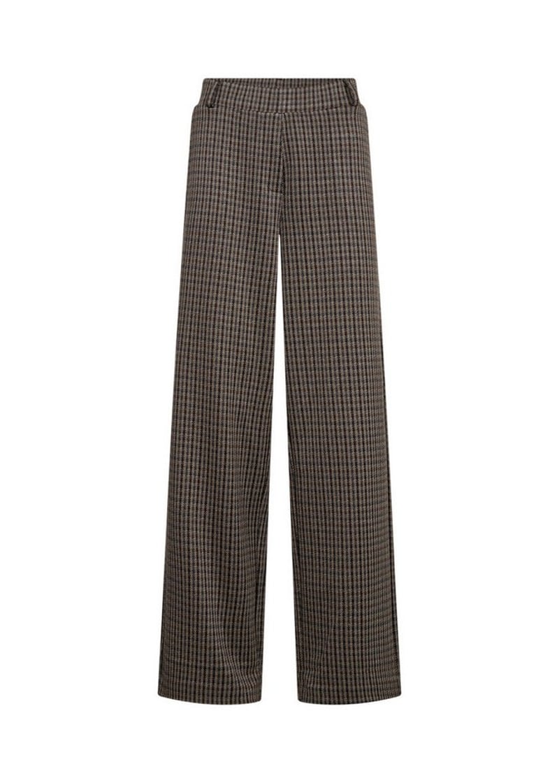 soyaconcept Palazzohose - Elegante Hose mit weitem Bein und Karomuster für Damen