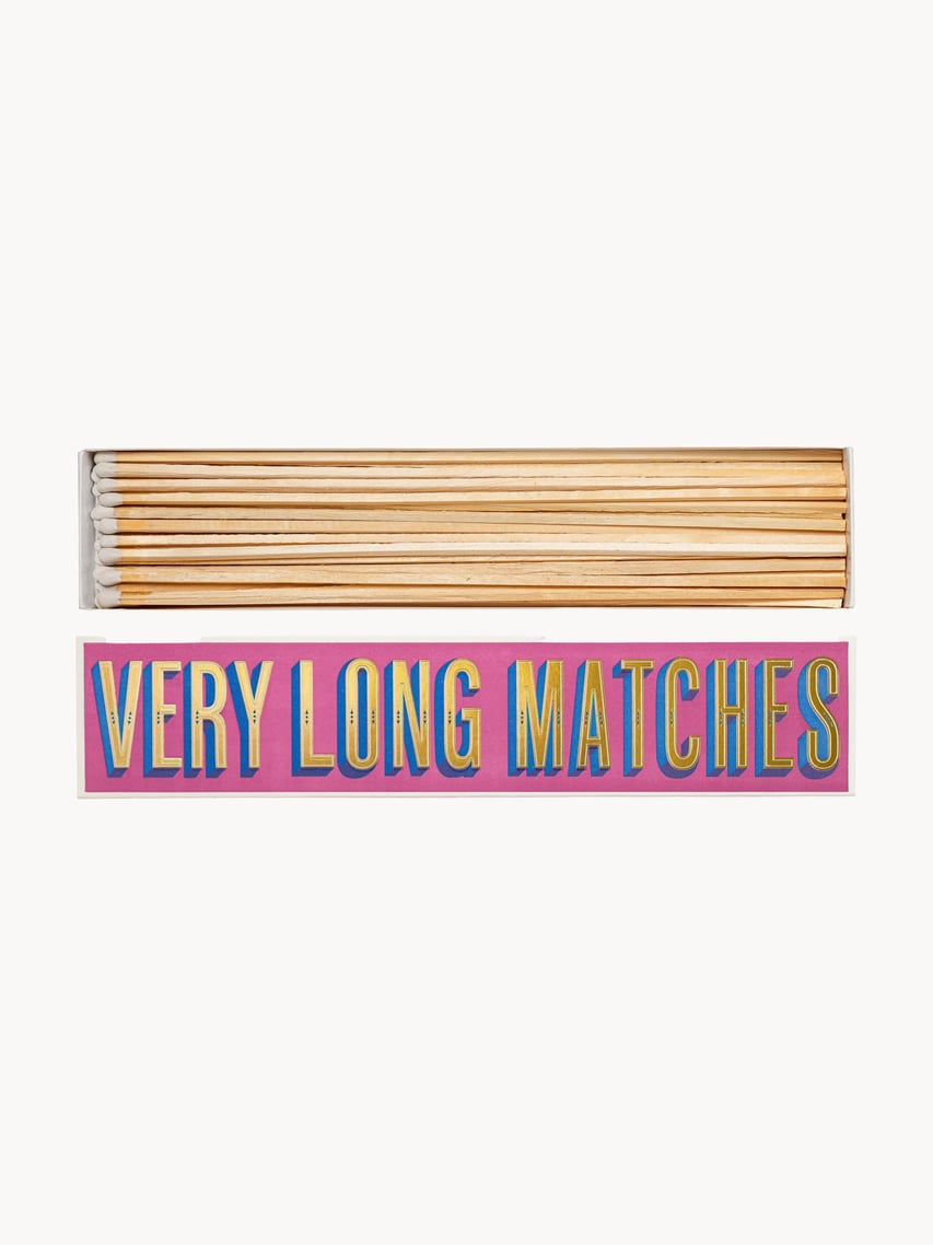 ARCHIVIST Design Streichholzschachtel Very Long Matches