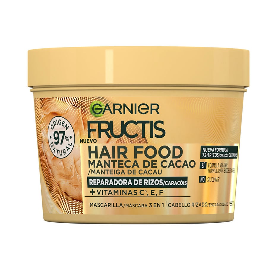 Fructis Hair Food Kakaobuttermaske Nährt Locken 390 ml