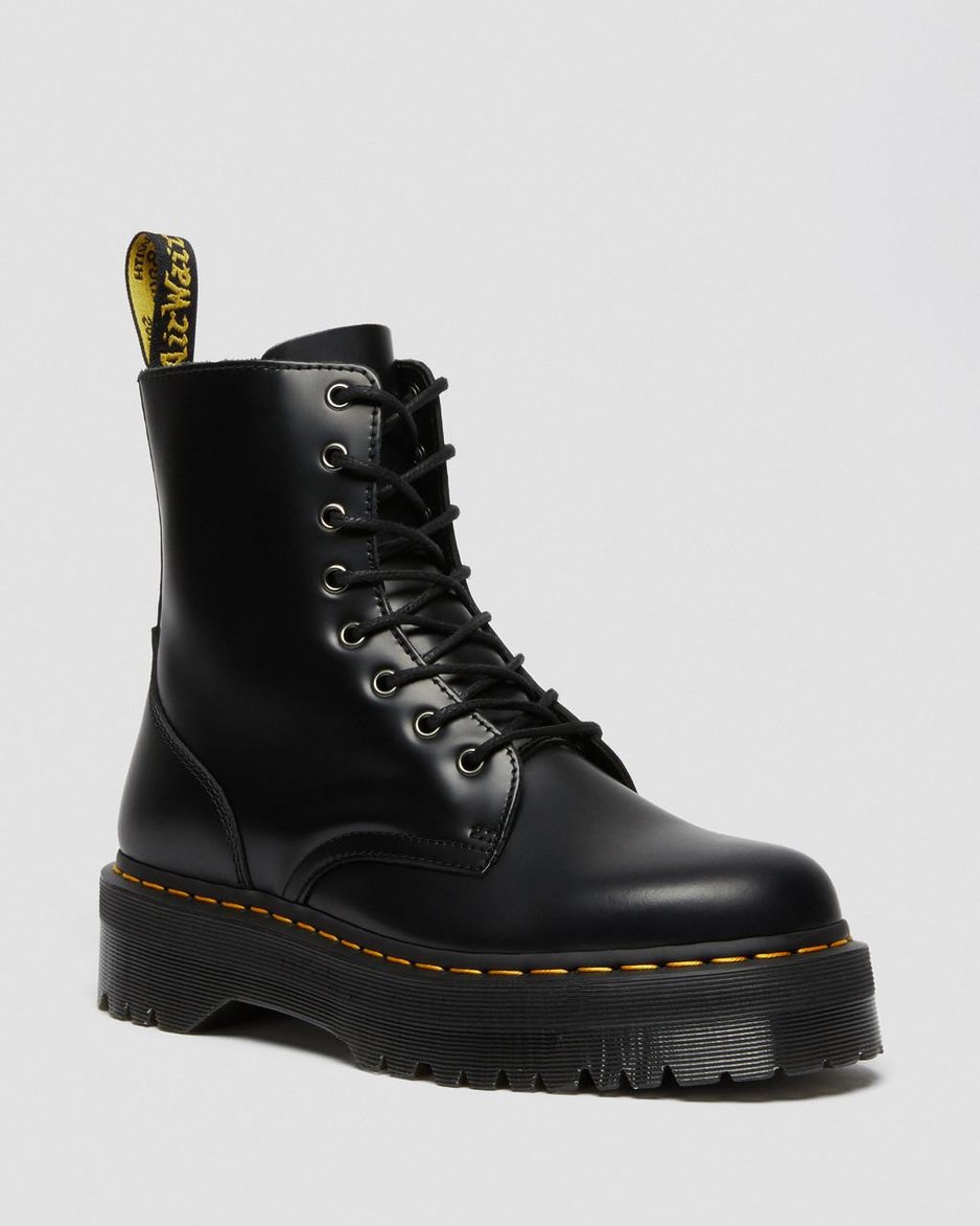 Dr. Martens Jadon Glattleder Plateaustiefel
