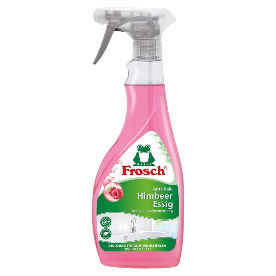 Frosch Himbeer-Essig Entkalker mit Sprühkopf 500 ml