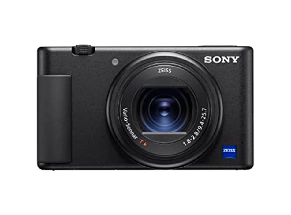 Sony ZV-1 Vlog-Kamera, 20,1 MP, 4K Video, 24–70 mm, Echtzeit-AF