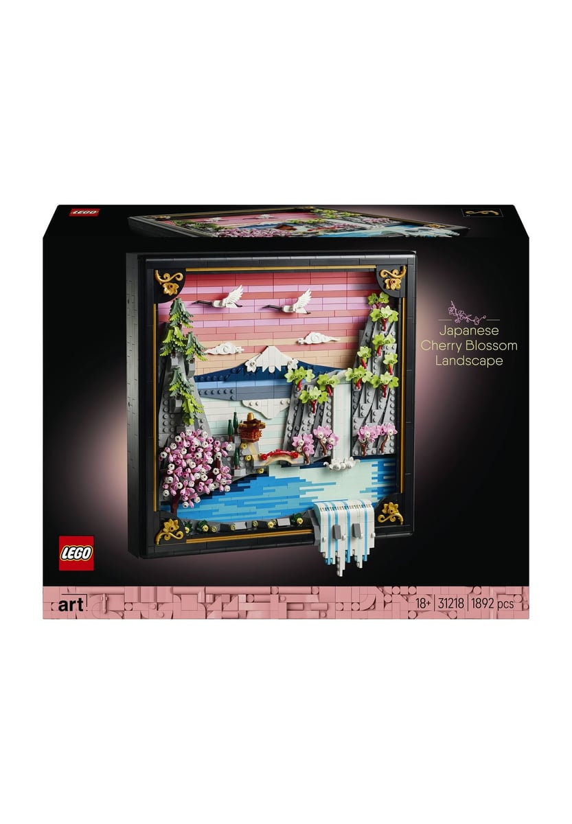 LEGO® Art - 31218 Japanische Kirschblütenlandschaft, 152 MEHRFARBIG, 99