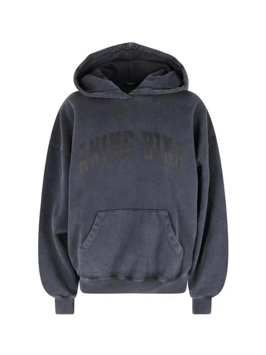 Anine Bing - "Harvey" Hoodie – Grey